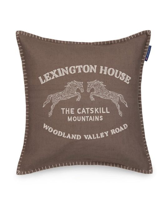 Hovedbilde Catskills logo lin/bomull putetrekk 50x50