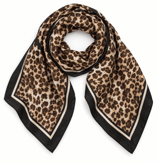 Hovedbilde Scarf silky Leo Brown