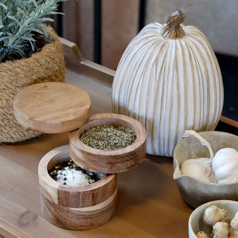 Tours salt- og pepperkar med 2 rom – natur