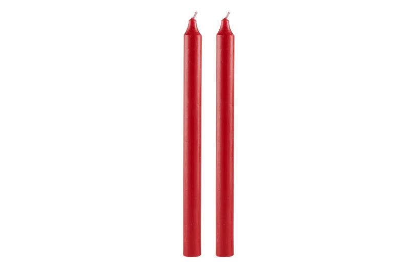 Kronelys Rød 29cm