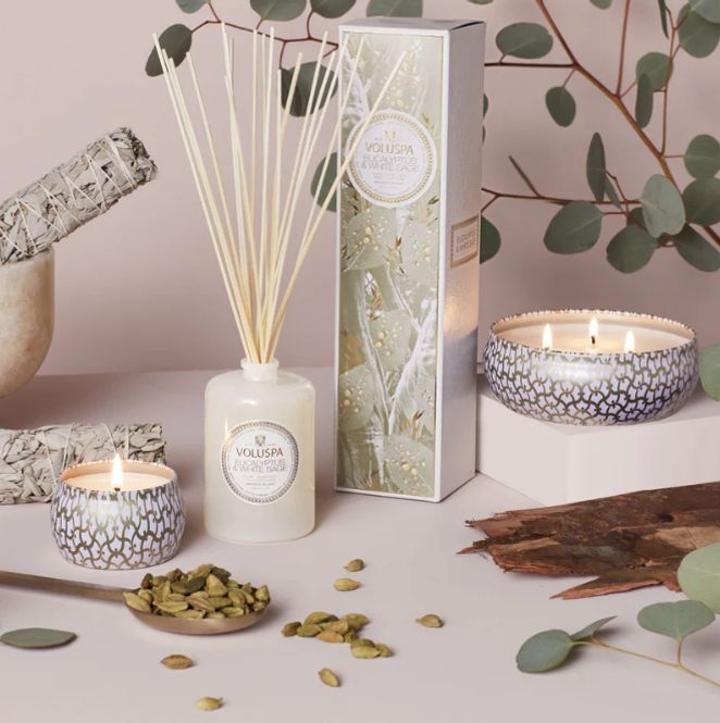 Hovedbilde Voluspa Eucalyptus & White Sage Diffuser 177ml
