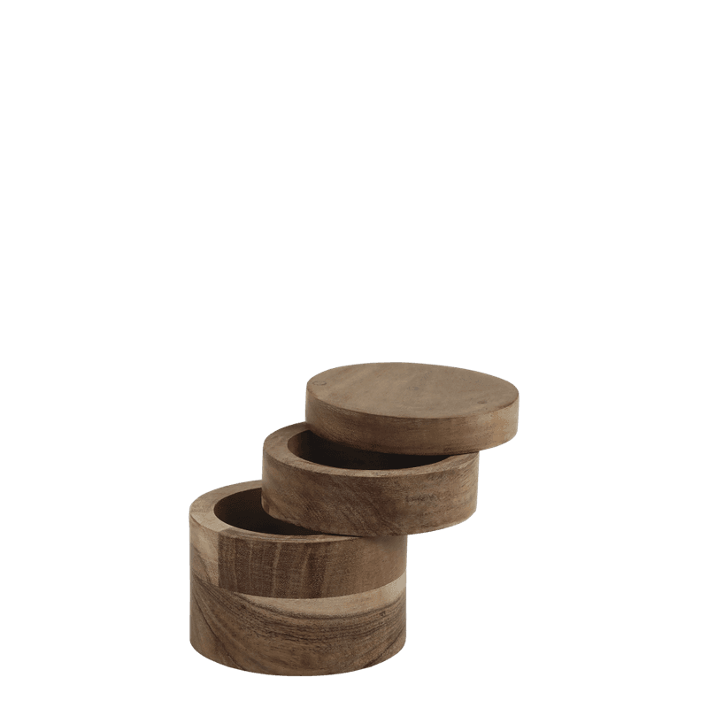 Tours salt- og pepperkar med 2 rom – natur