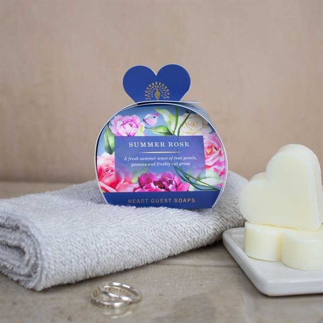Hovedbilde English garden - hjertesåper 3x20g - summer rose