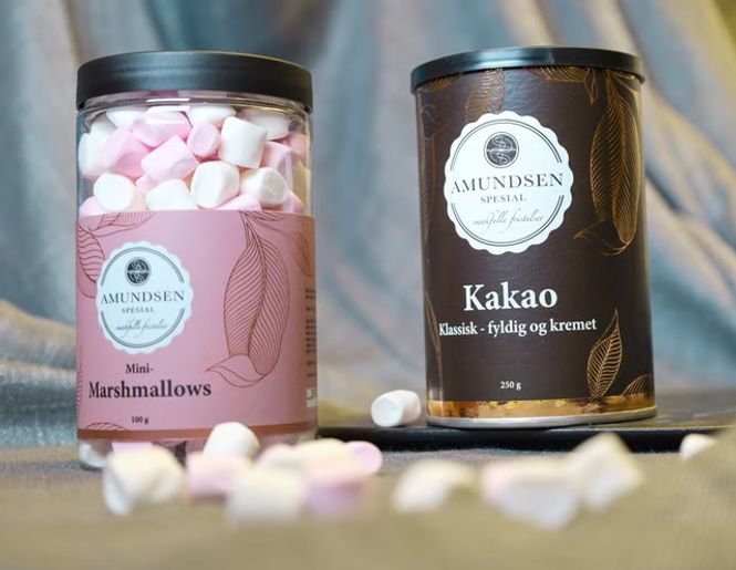 Hovedbilde Amundsen Mini Marshmallows 100gram