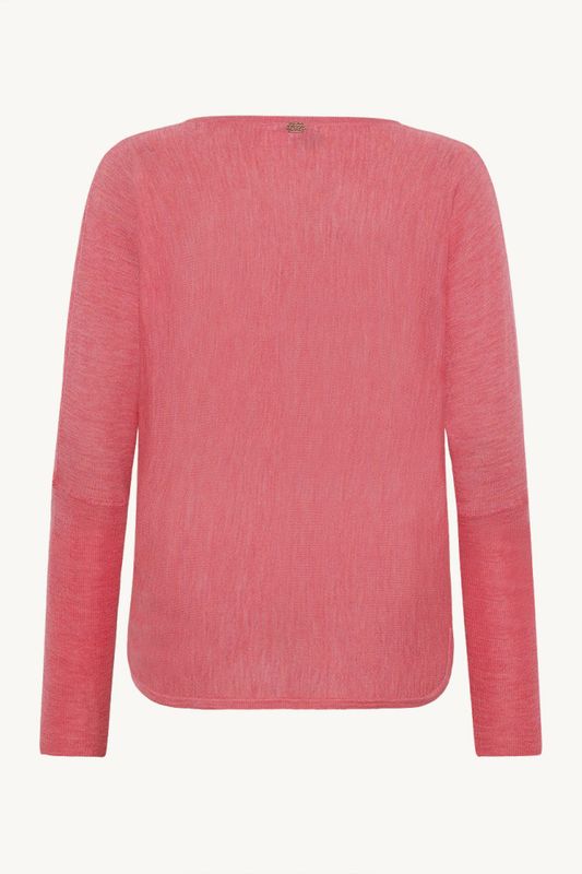 CWPippa Pullover Coral Blush Melange