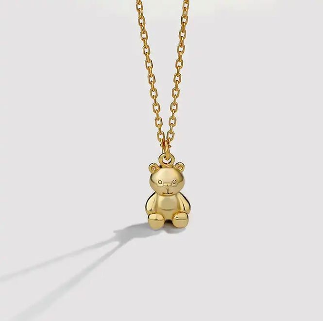Hovedbilde Bear Necklace 18K Gold