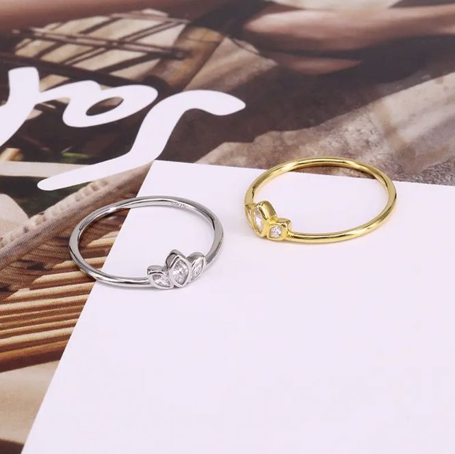 Hovedbilde Sara Ring 18K Gold Size 8