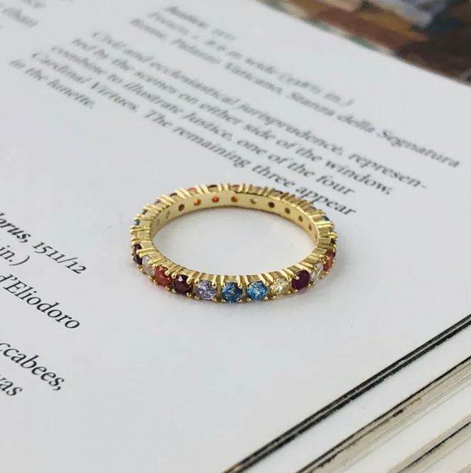 Hovedbilde Leah Ring 18K Gold Size 7