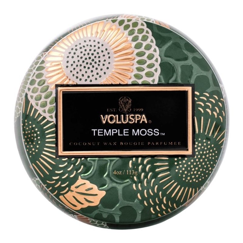 Temple Moss Tin Mini Candle