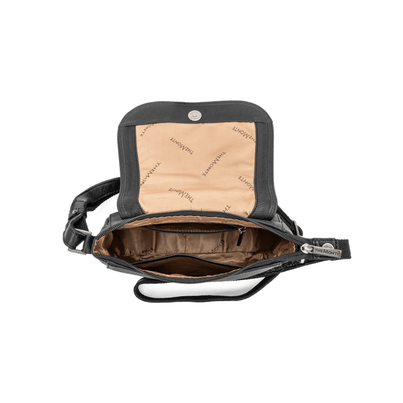 Retro Flap Bag Small Black 