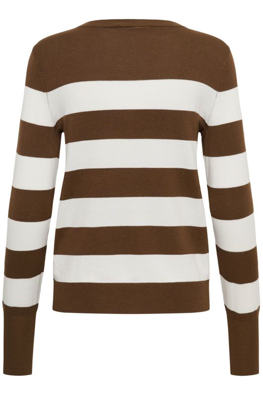 KAlizza Striped Knit Pullover