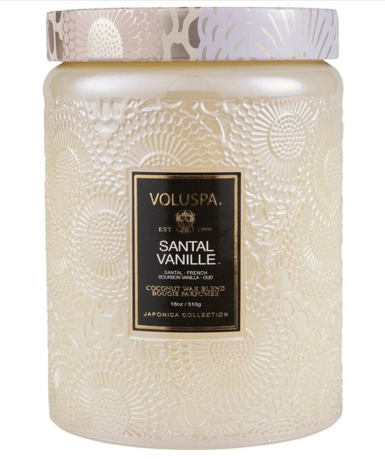 Hovedbilde Voluspa SANTAL VANILLE Large JAR CANDLE 100t