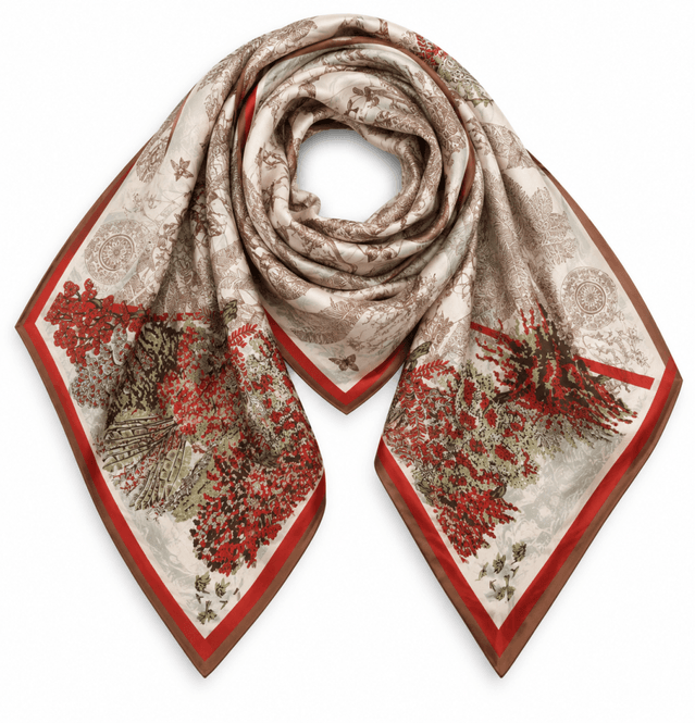 Hovedbilde Scarf soft GreenRust