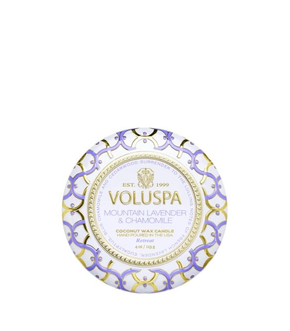 Hovedbilde Voluspa MOUNTAIN LAVENDER & CHAMOMILE MINI TIN ...