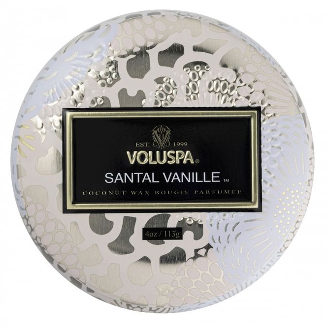 Hovedbilde Voluspa Mini tin 25t Santal Vanille