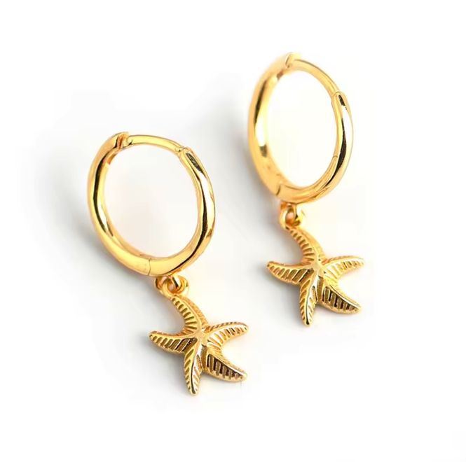 Hovedbilde Starfish Earring 18K Gold