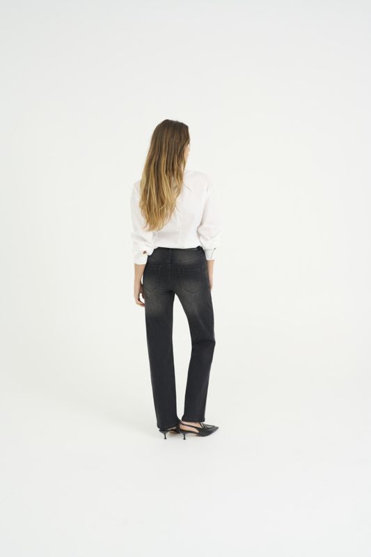 KAmaris Reg Fit Jeans Dark Grey Wash