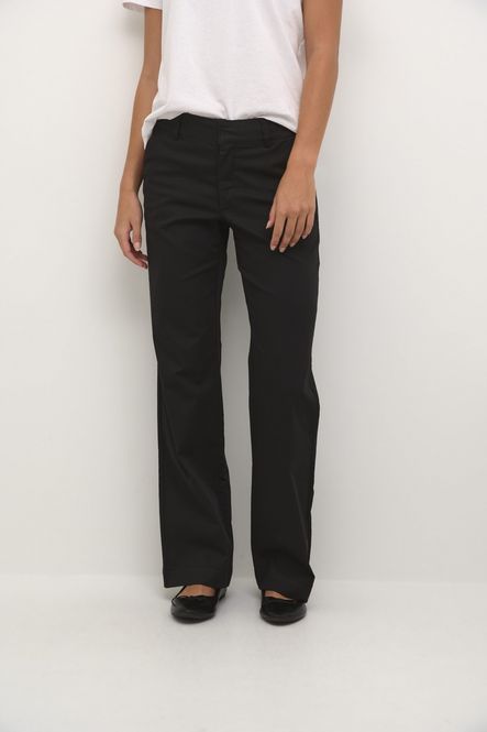 Hovedbilde Lea Flared chino pants - Black Deep