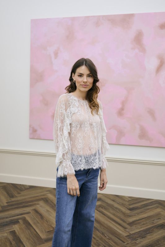 KAamelie Lace Blouse