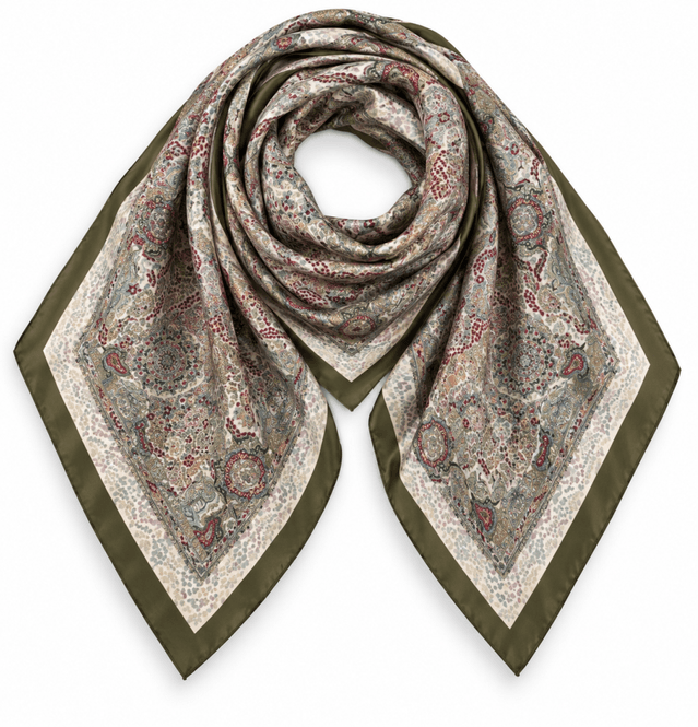 Hovedbilde Scarf soft 90 2 side GreenMix