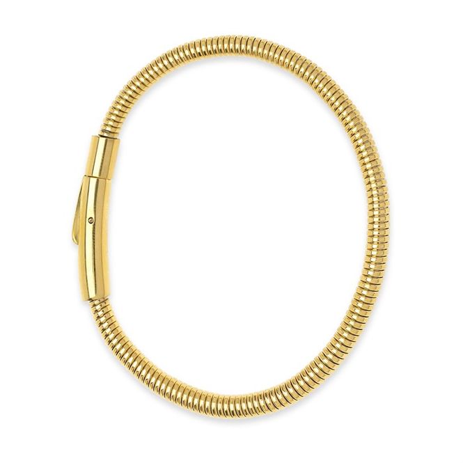 Hovedbilde Laerke - Rounded Bracelet Stainless Steel Gold