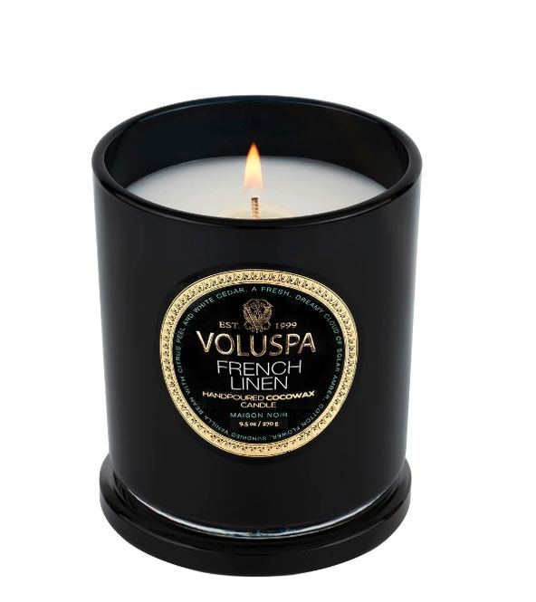 Hovedbilde Voluspa Frenc Linen boxed candle 60h 269g