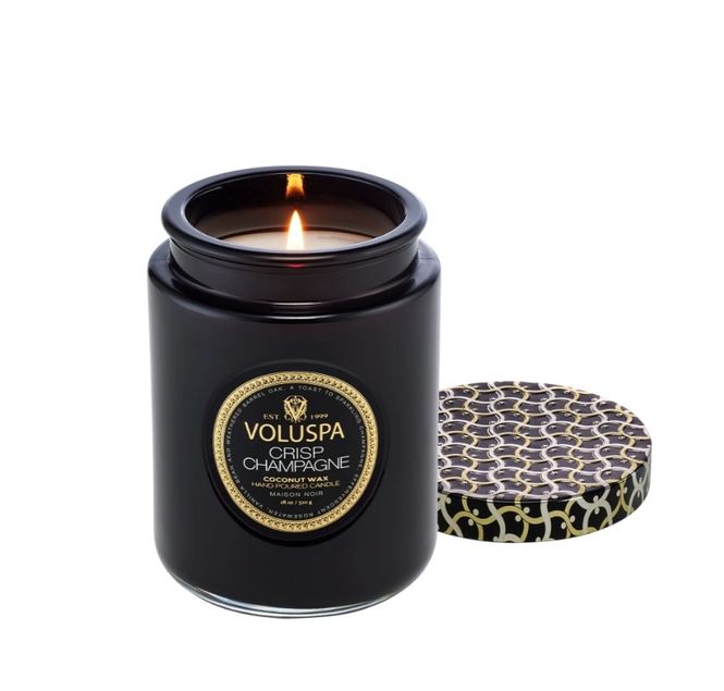 Hovedbilde Voluspa CRISP CHAMPAGNE LARGE JAR CANDLE 100t