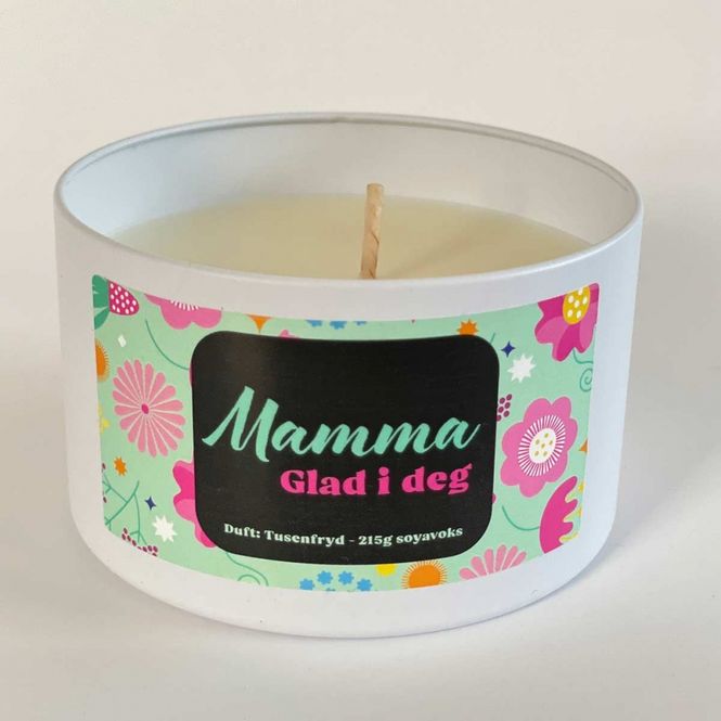 Hovedbilde duftlys mamma,glad i deg