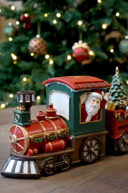 Hovedbilde Noël Juletog m. 2 vogner og LED