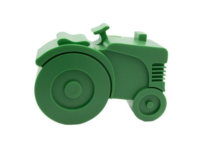 Hovedbilde Blafre matboks i plast - Traktor - Mørk grønn