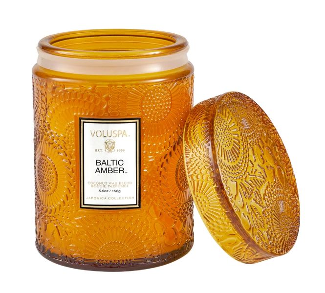Hovedbilde Voluspa Baltic Amber Mini Glass Candle
