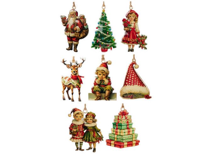 Hovedbilde Metallfigur julefigurer ca10cm