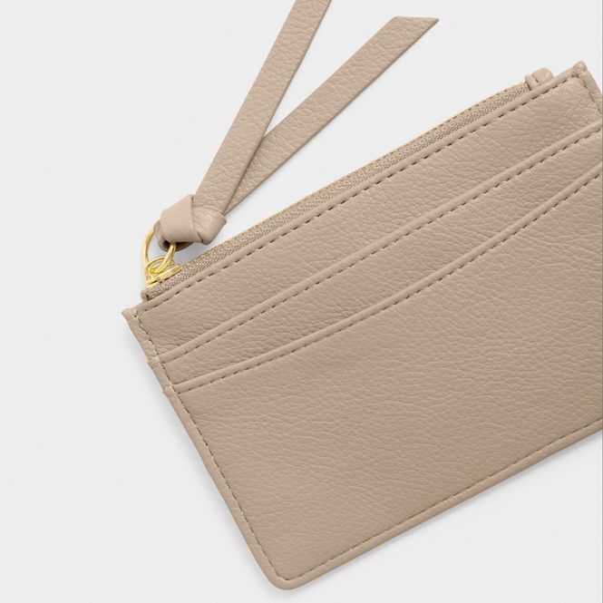 Hovedbilde Hallie Coin & Card Holder Light Taupe