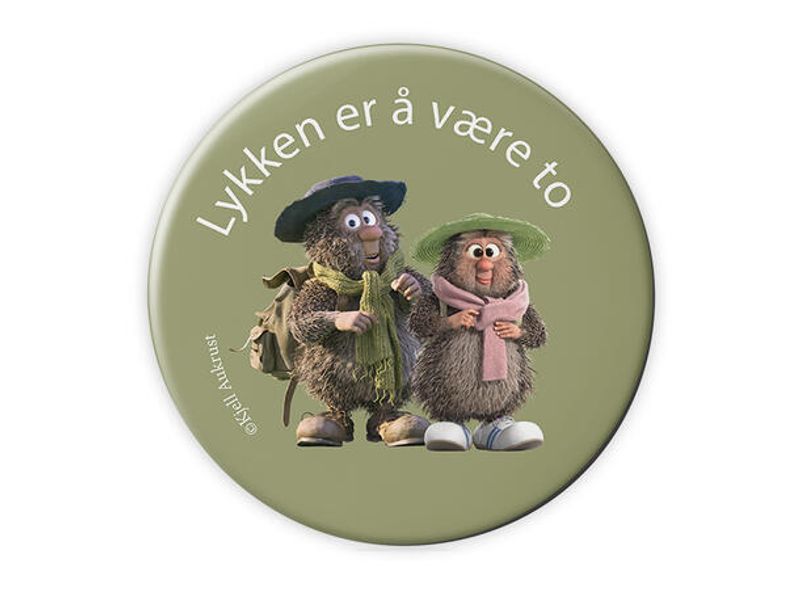 Flåklypa Magnet - Lykken er å være to
