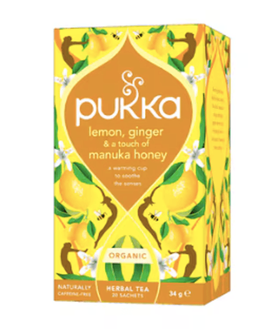 Hovedbilde Pukka Te Lemon,ginger,manuka honey
