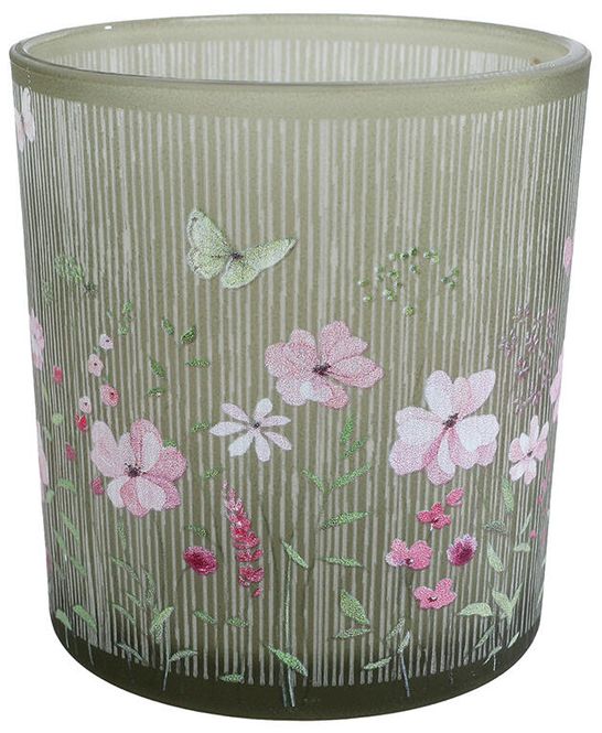 Hovedbilde Telysglass grønn 7,5x8cm