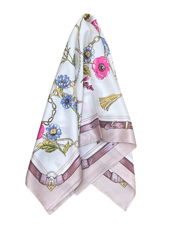 Scarf summer Poppy Pink