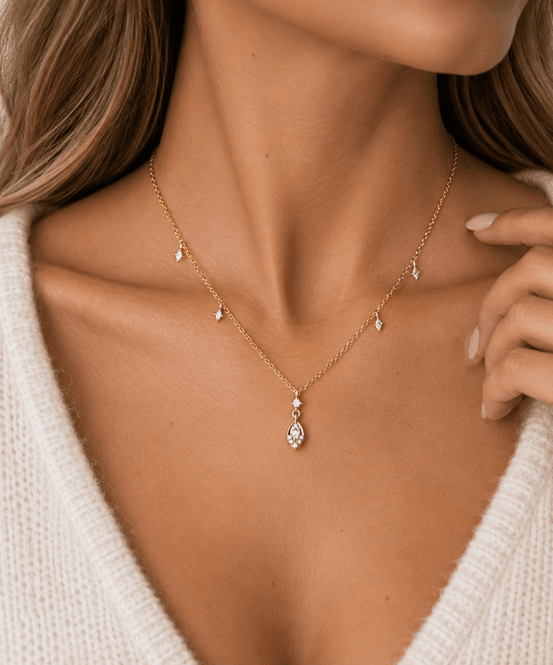Hovedbilde Linnea Necklace 18k gold