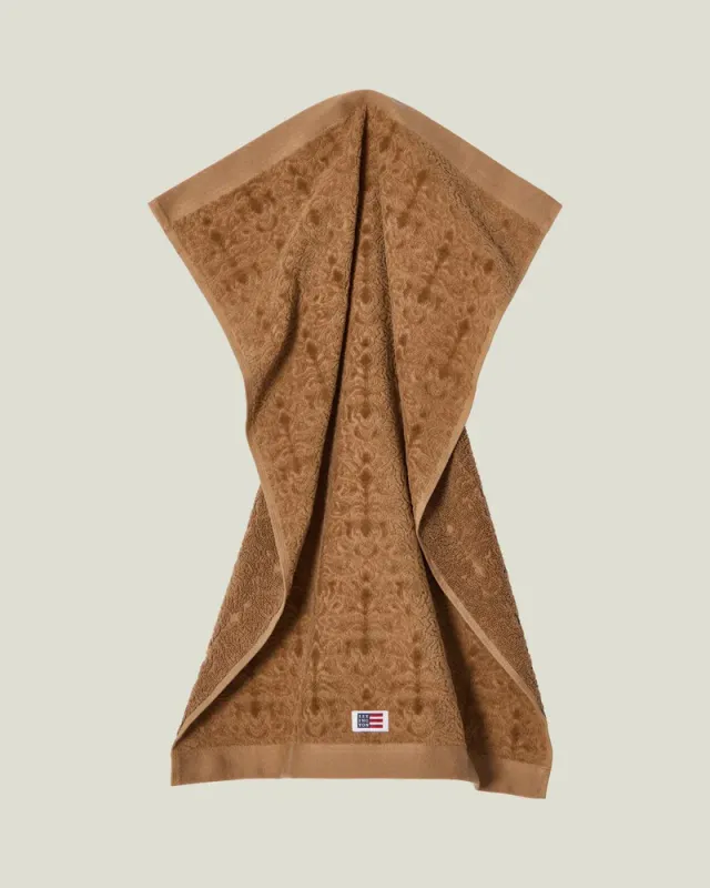 Lexington Velour Jacquard Ornament 50x70 Fudge