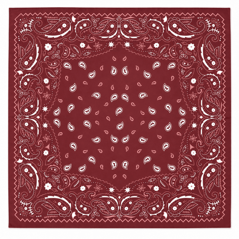 Scarf A26 band Burgundy