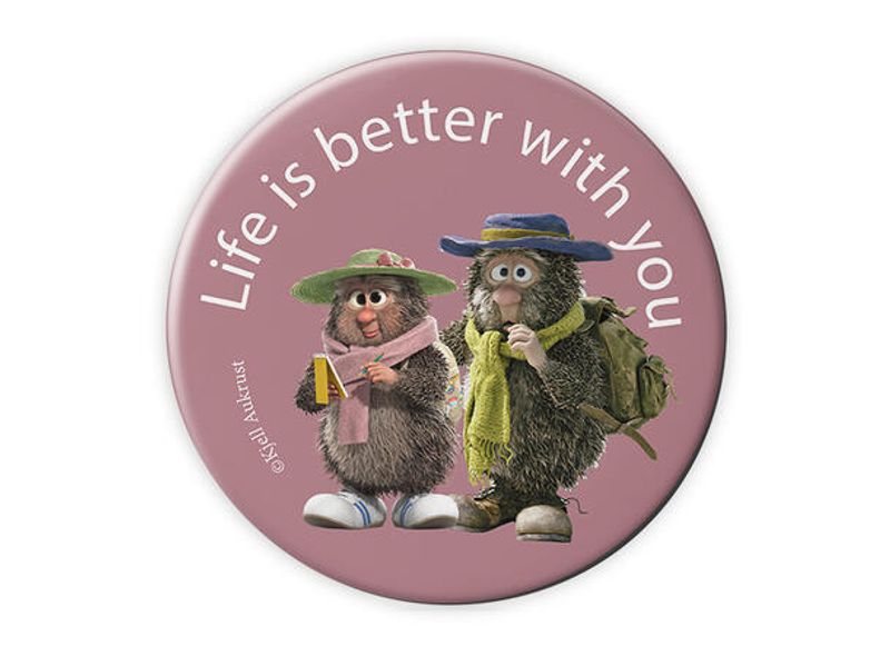 Flåklypa Magnet - Life is better with You