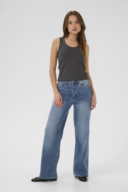 Hovedbilde KAmeadow HW Reg Fit Jeans Medium Blue