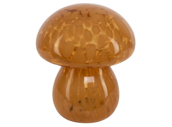 Hovedbilde Sopp glass amber dots 5 LED 