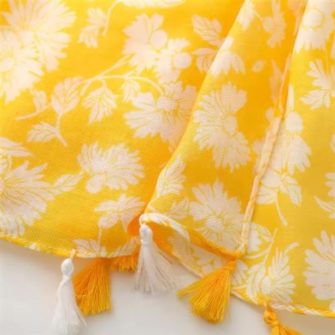 Hovedbilde Sunie Tassel Viscose Scarf 180x90