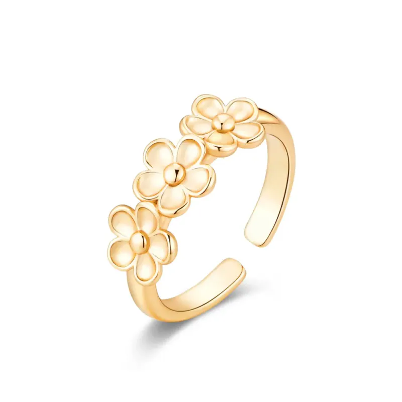 Mira plain ring Gold