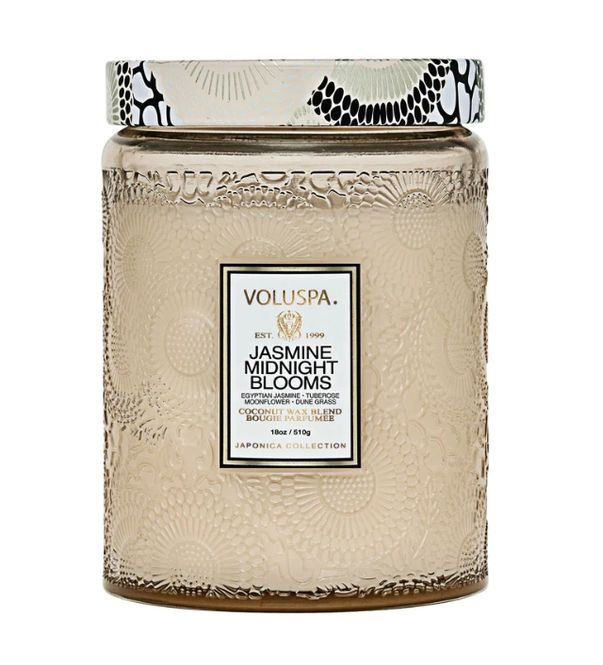 Hovedbilde Voluspa Large Jar 100t Jasmine Midnight Blooms