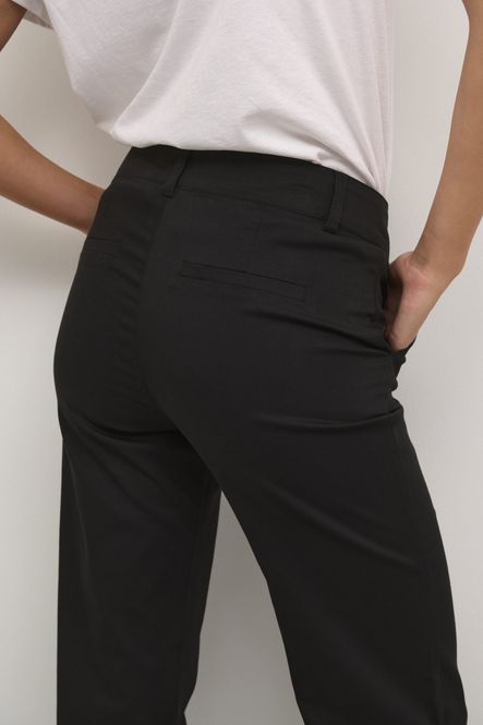 Hovedbilde Lea Flared chino pants - Black Deep