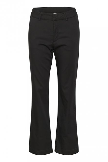 Hovedbilde Lea Flared chino pants - Black Deep