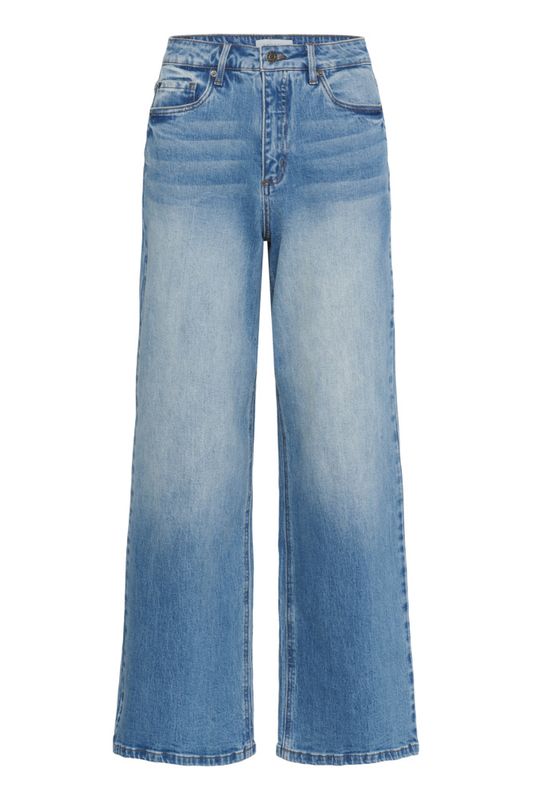 KAmeadow HW Reg Fit Jeans Vintage Blue