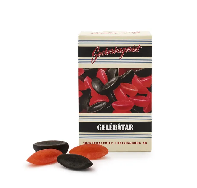 Hovedbilde Lakrisbåter 100g